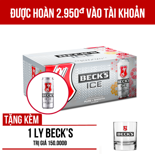 BECK'S ICE LON 330ML