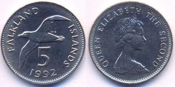 Đồng 5 xu – đảo Falkland
