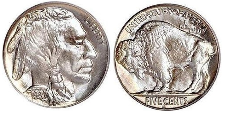 Đồng Buffalo Nickels – Mỹ