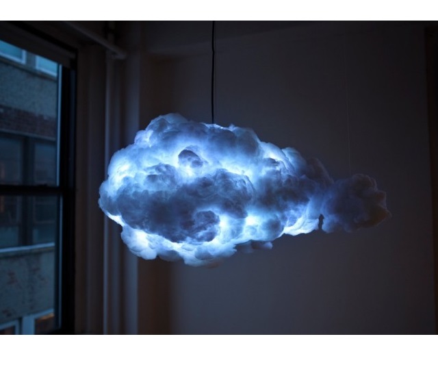 đèn trần hình mây độc đáo
